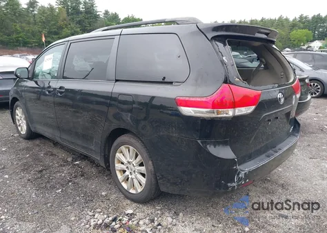 2012 Toyota Sienna Xle 7 Passenger из США, поврежденный, VIN 5TDDK3DC8CS044847